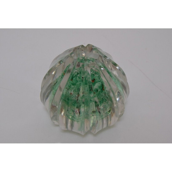 Image 1 of Briefbeschwerer aus Kunstglas von Novy Bor, Tschechoslowakei 1950
