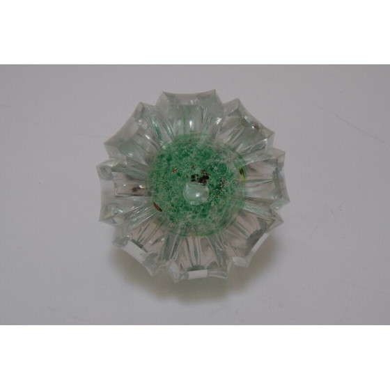 Image 1 of Briefbeschwerer aus Kunstglas von Novy Bor, Tschechoslowakei 1950