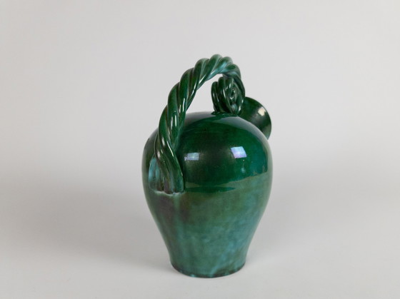 Image 1 of Maître Céramiste ALEXANDRE de Wemmel (1925 - 1962) – Art Deco Vase – hergestellt in Belgien – 1920er/1940er Jahre