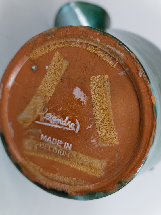 Image 1 of Maître Céramiste ALEXANDRE de Wemmel (1925 - 1962) – Art Deco Vase – hergestellt in Belgien – 1920er/1940er Jahre