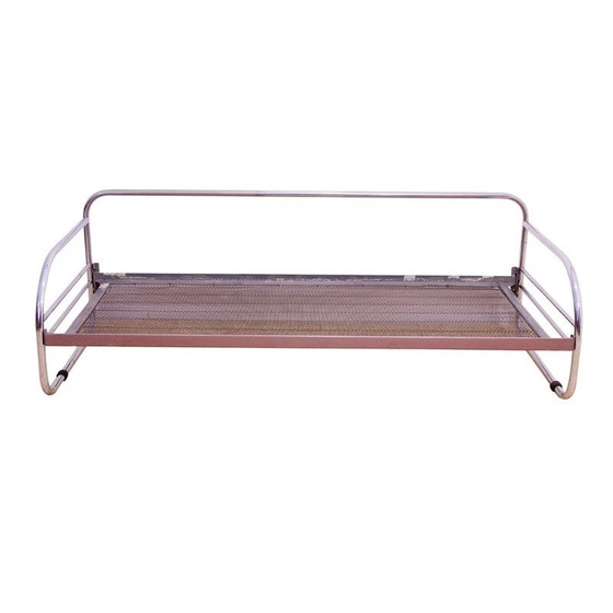 Image 1 of Vintage Bauhaus 3-Sitzer Sofa aus verchromtem Stahlrohr, 1930