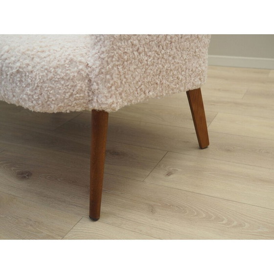 Image 1 of Vintage cremefarbenes Sofa, Dänemark 1970er