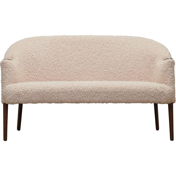 Image 1 of Vintage cremefarbenes Sofa, Dänemark 1970er
