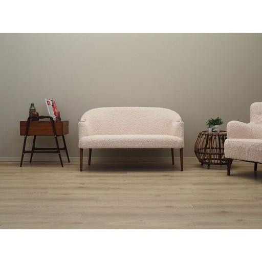 Vintage cremefarbenes Sofa, Dänemark 1970er