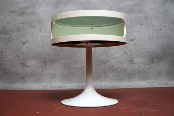 Image 1 of Weiße Pop Art Luna Servierbar von Opal Möbel, 1970er