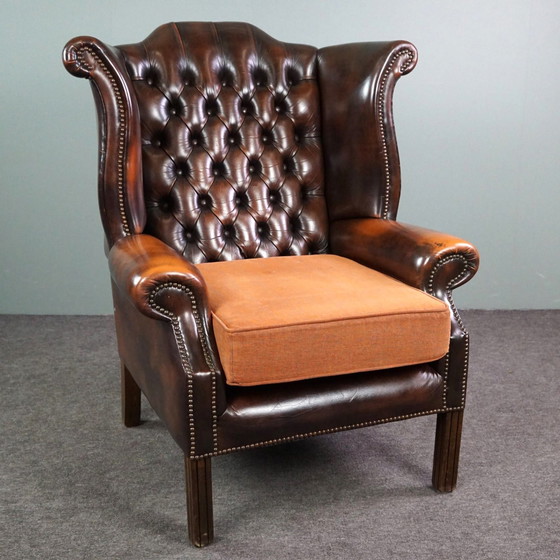 Image 1 of Chesterfield Wingchair Ohrensessel