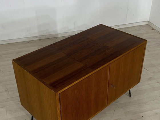 Image 1 of Mid century schrank kommode anrichte vintage