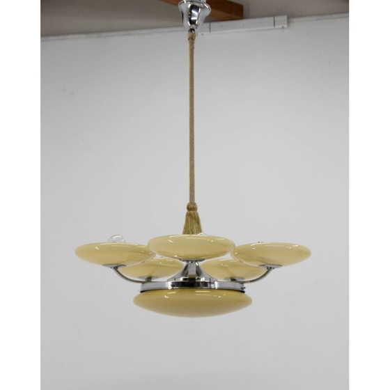 Image 1 of Vintage-Kronleuchter im Art-déco-Stil, 1930