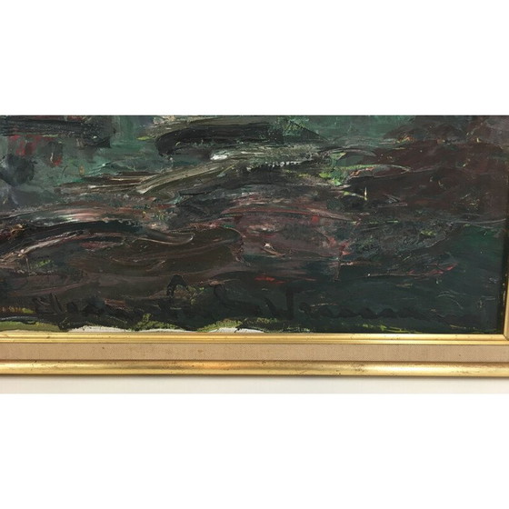 Image 1 of Vintage Öl auf Leinwand, 1960