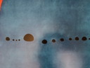 Joan Miro, signiert mit Eintragung im Impressum Copyright "Up, Universal Prints". Offsetlithographie.