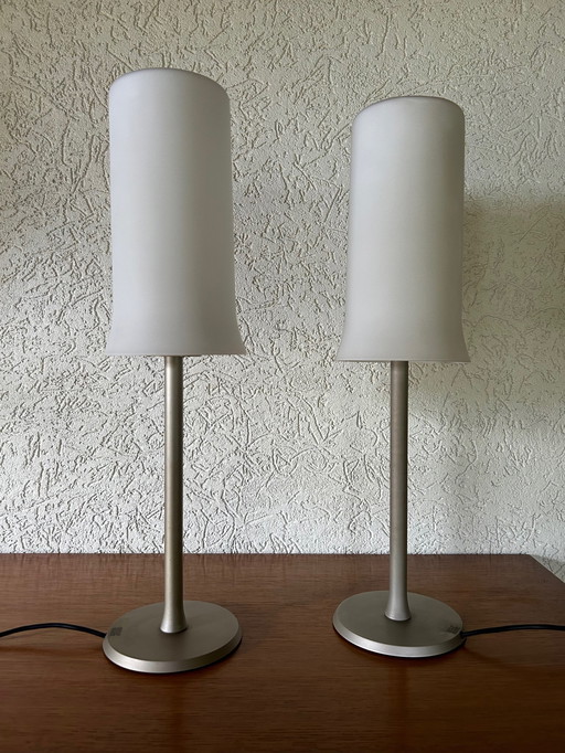 2X Rolf Benz Tischlampen