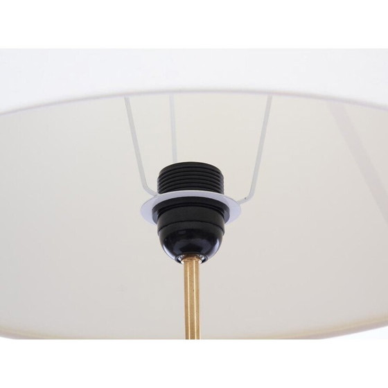 Image 1 of Skandinavische Vintage-Lampe aus Teakholz und Glas, Schweden 1960