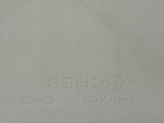 Image 1 of Walasse Ting, Komposition, Lithographie von 1985, signiert, Auflage 150 Stück.