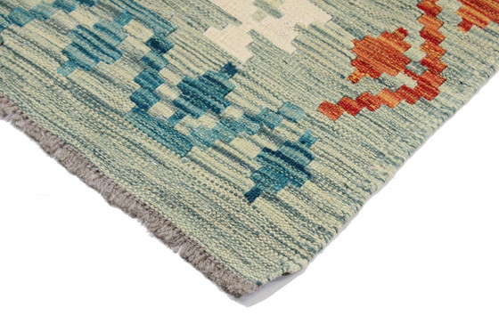 Image 1 of Original Old Style Kelim Afghan 248 X 178 Cm Top Zustand