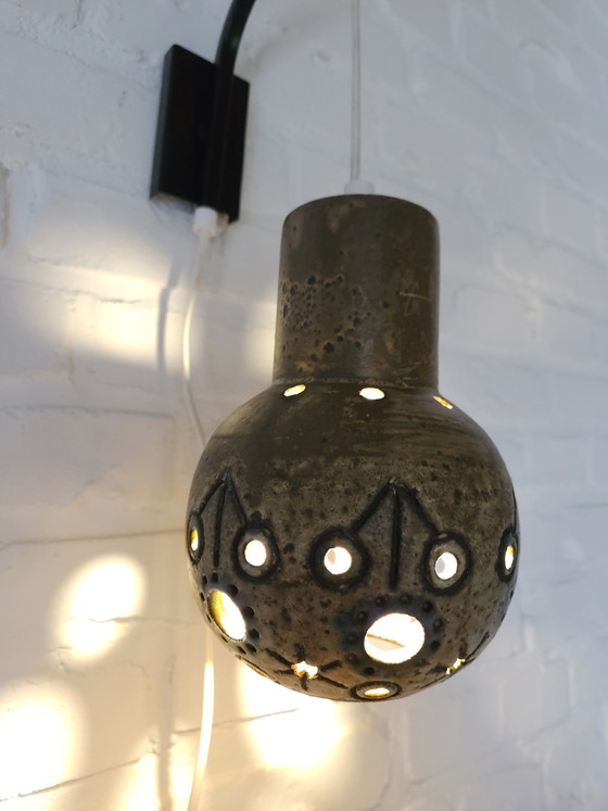 Image 1 of Hannie Mein Vintage-Keramik-Wandleuchte