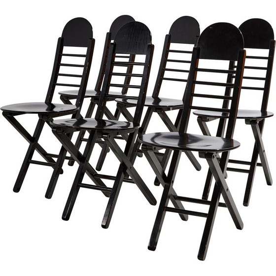 Image 1 of Italienischer postmoderner Vintage-Stuhl, 1980er Jahre