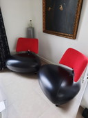 2x Leolux Palone-Sessel