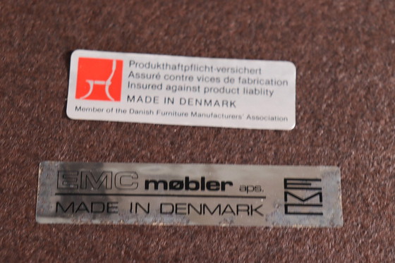 Image 1 of 5Er Set Stühle/Esszimmerstühle Von Emc Møbler, Dänemark, 1970Er Jahre