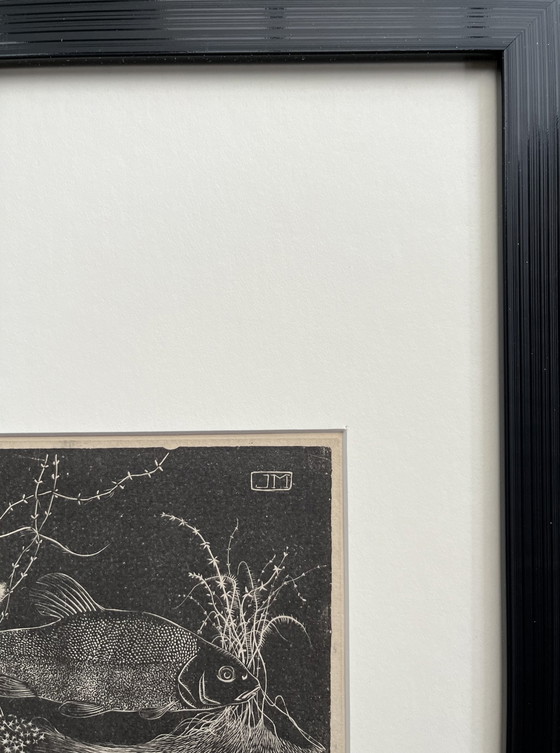 Image 1 of Jan Mankes - Original gerahmte Heliogravüre Schleie 1923