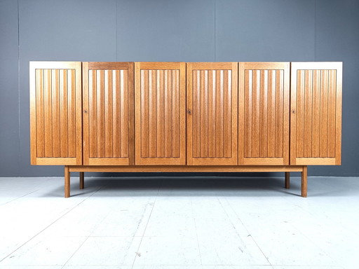 Mid Century Highboard von Wk Möbel, 1960er Jahre