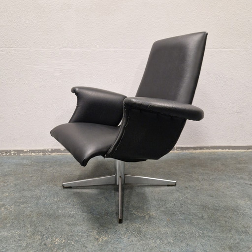 60'S Goldsiegel Vintage-Drehstuhl