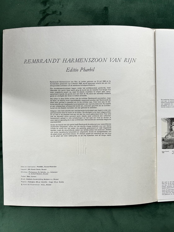 Image 1 of Rembrandt-Radierungen | Editio Pharbil