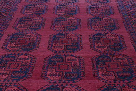 Image 1 of Semi-Antiker Khal Mohammadi Stammes-Teppich aus Afghanistan