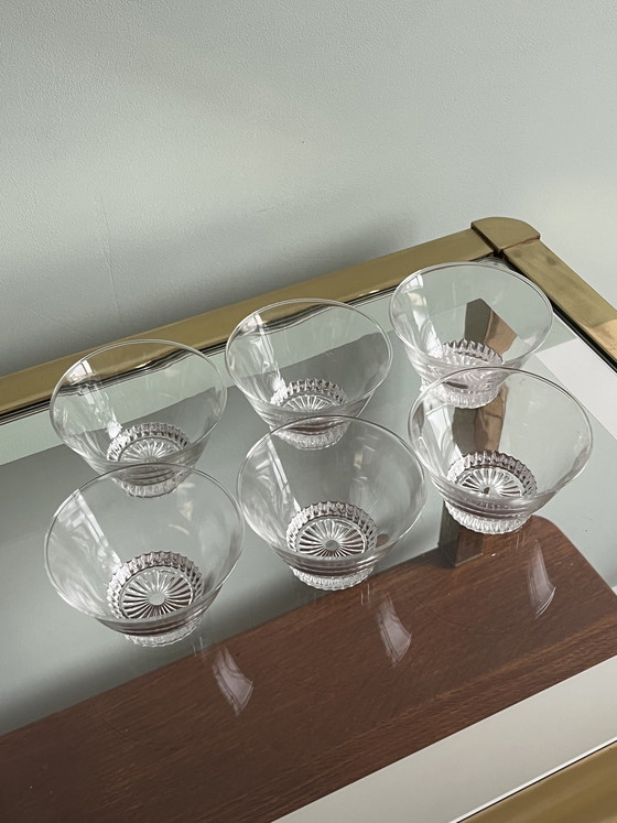 Image 1 of Vintage Reims Frankreich Glasschalen für Dessert