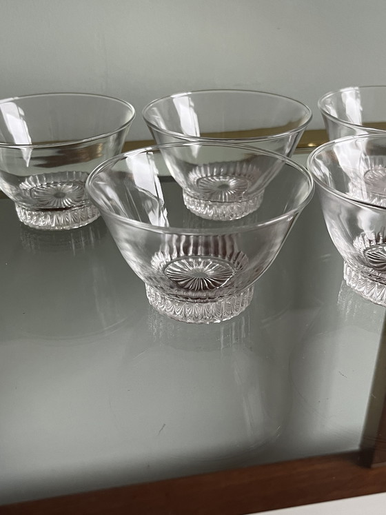 Image 1 of Vintage Reims Frankreich Glasschalen für Dessert