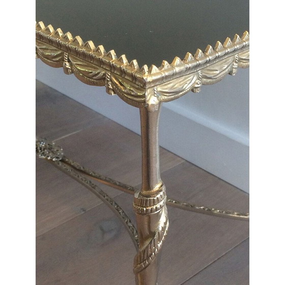 Image 1 of Couchtisch aus Silber und Glas, 1940