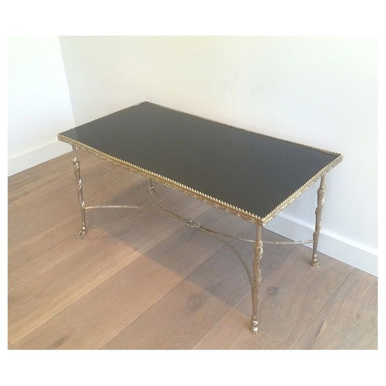 Image 1 of Couchtisch aus Silber und Glas, 1940