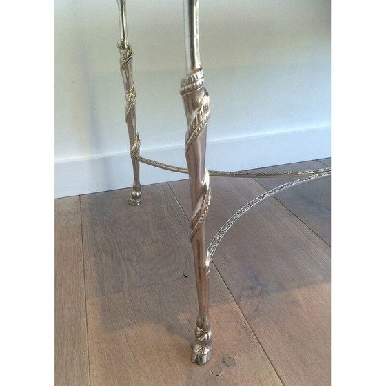 Image 1 of Couchtisch aus Silber und Glas, 1940