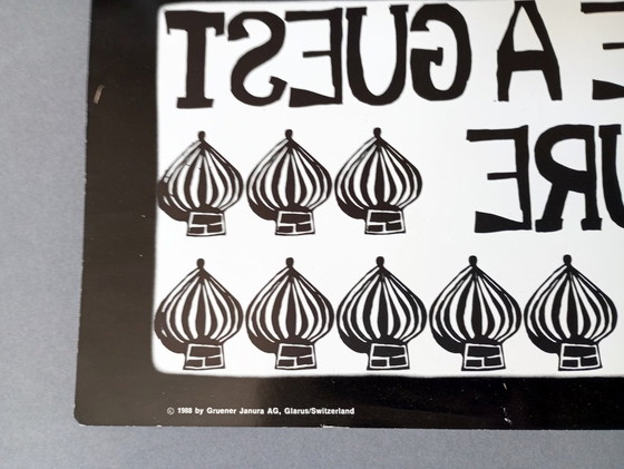 Image 1 of Friedensreich Hundertwasser 'Arche Noah' Originalplakat Grüner Janura 1988