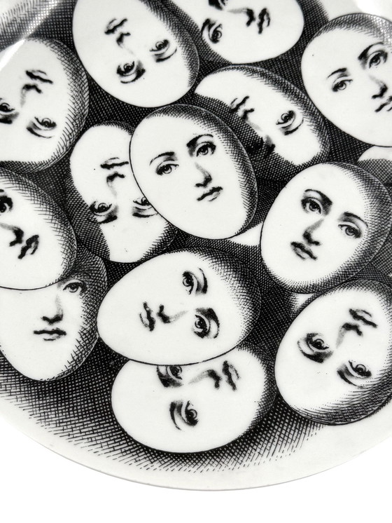 Image 1 of Piero Fornasetti, Mod. 187 Serie "Tema E Variazioni" Porzellanteller, Fornasetti, ca. 1960