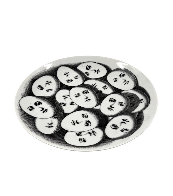 Image 1 of Piero Fornasetti, Mod. 187 Serie "Tema E Variazioni" Porzellanteller, Fornasetti, ca. 1960