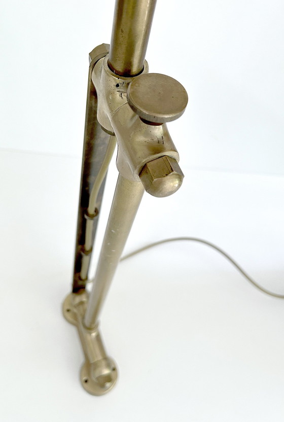 Image 1 of Große Wandleuchte aus Vintage-Messing