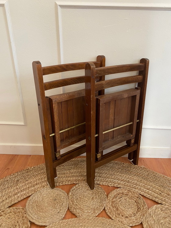 Image 1 of 2x Vintage Torck Kinderklappstühle