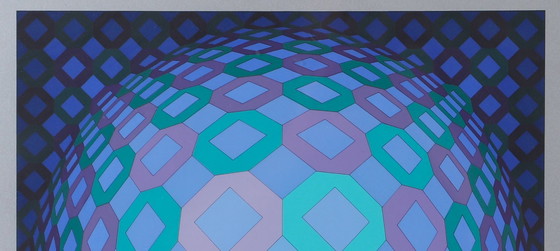 Image 1 of Signierte Lithografie von Victor Vasarely