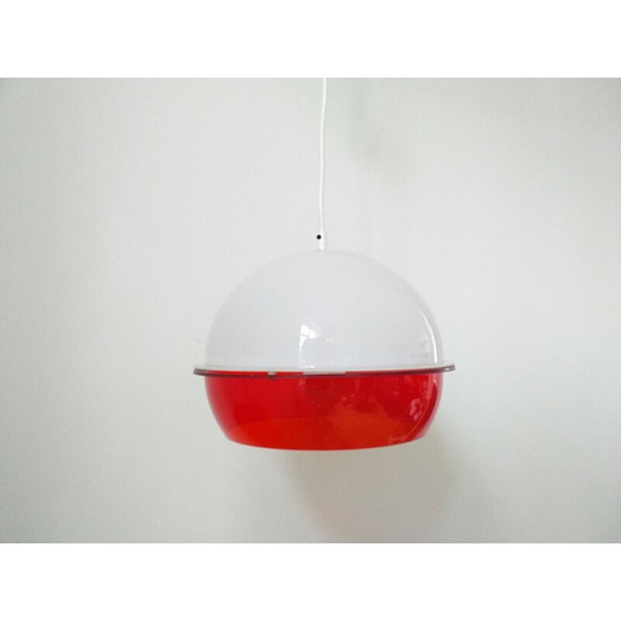 Image 1 of Pendelleuchte im Stil von Harvey Guzzini, Italien, 1970er Jahre