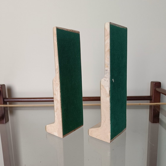 Image 1 of Travertin-Buchstützen