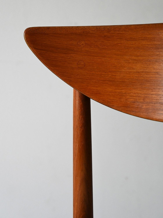 Image 1 of Satz von vier Hans Wegner Stühlen