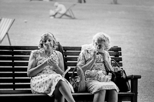 Freunde im Park - Hyde Park, London 1977