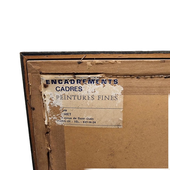 Image 1 of Vintage asiatische Handstickerei auf Seide