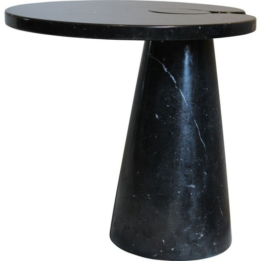 Vintage Couchtisch aus schwarzem Marmor