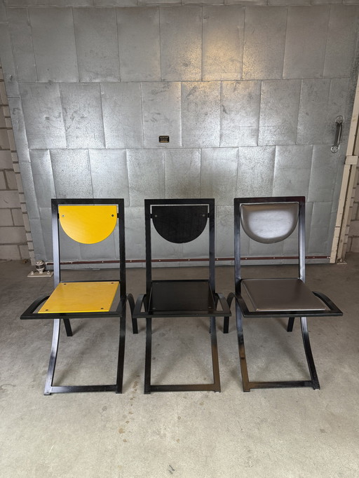 3X Kff Sinus Stuhl von Karl Friedrich Förster