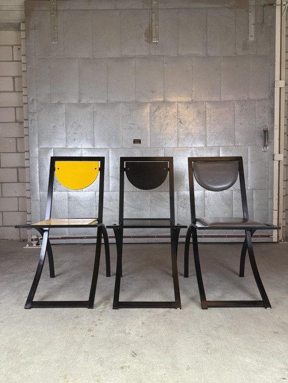 Image 1 of 3X Kff Sinus Stuhl von Karl Friedrich Förster