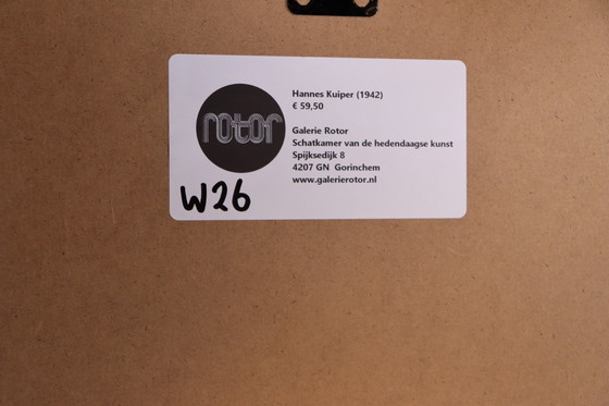 Image 1 of Siebdruck von Hannes Kuiper W26