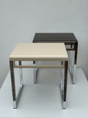 2x Space Age Beistelltische