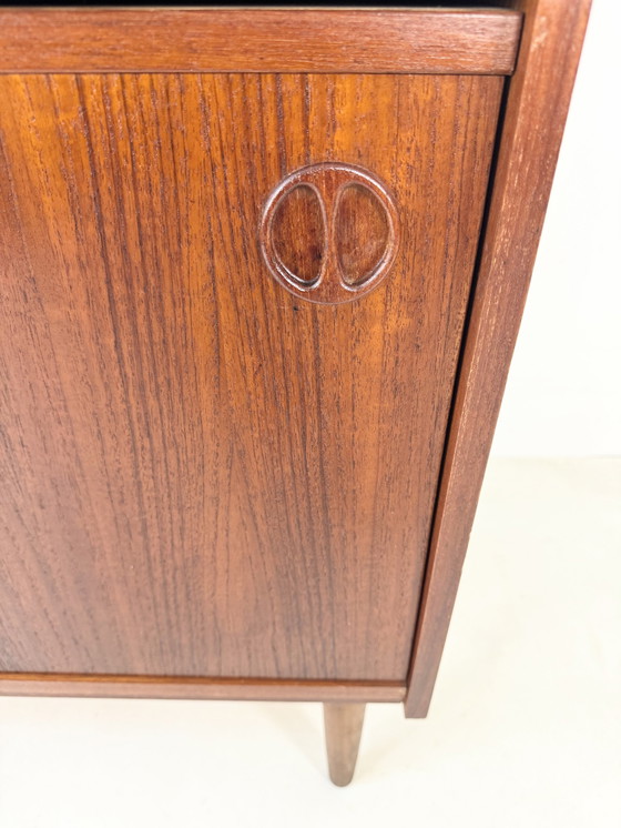 Image 1 of Dänischer Wandschrank aus Teakholz