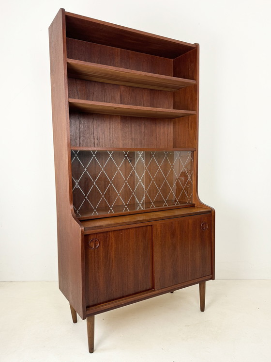 Image 1 of Dänischer Wandschrank aus Teakholz